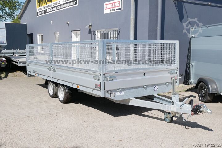 Автомобильный прицеп HAPERT AZURE H2 2700kg 505x200x90cm Gitteraufsa