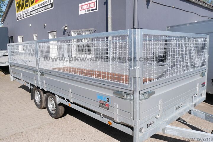 Автомобильный прицеп Hulco MEDAX-2 3500kg 502x203x90cm Gitteraufsat