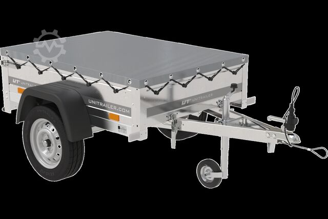 Автомобильный прицеп Unitrailer 150 KIPP MIT FLACHPLANE UND PLANENTRÄGER