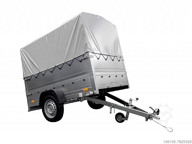 Автомобильный прицеп Unitrailer Anhänger KIPP ungebremst 201 mit Hochplane