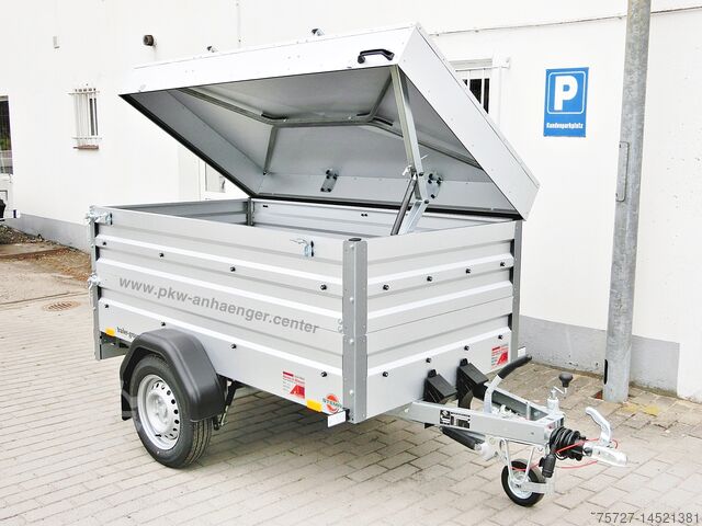 Автомобильный прицеп Stema Deckelanhänger STEMA 750kg 201x108x84cm