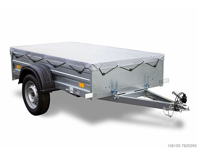 Автомобильный прицеп Unitrailer Anhänger mit Plane 201 kipp