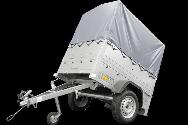 Автомобильный прицеп Unitrailer 150 Kipp (Bordwandaufsatz, Hochplane)