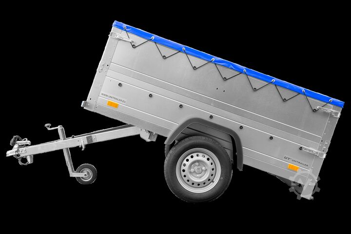 Автомобильный прицеп Unitrailer 200 Kipp mit Bordwandaufsatz und Plane