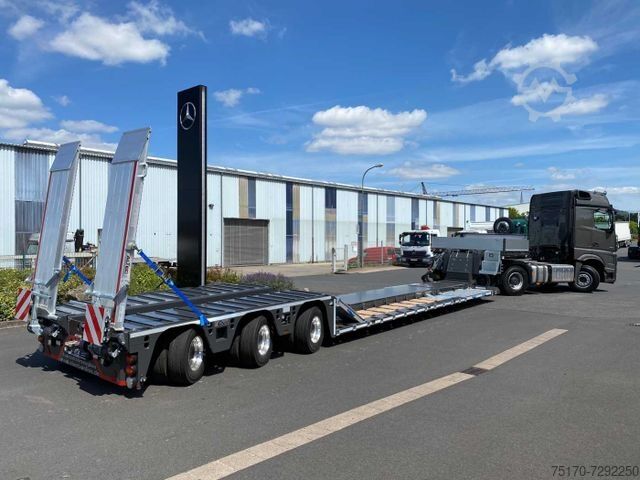 Низкорамный полуприцеп  EBERT TLS 55 ATV / Tele / 39,5to Nutzlast