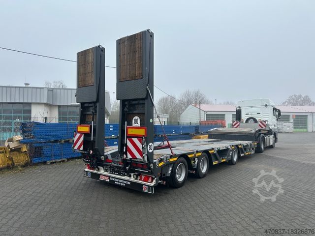 Низкорамный полуприцеп FAYMONVILLE F-S43 Max / Teleskop / Radmulden / GG 58.600 kg