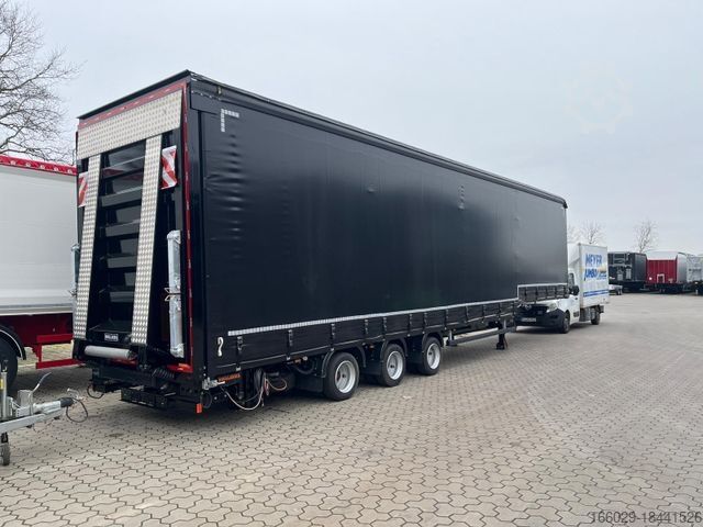 Низкорамный полуприцеп  Wiese Gabelstaplertransporter Mega mit Rampen