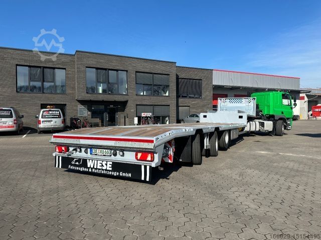 Низкорамный полуприцеп  Tieflader Zwangslenkung Betonteile Fertigteile