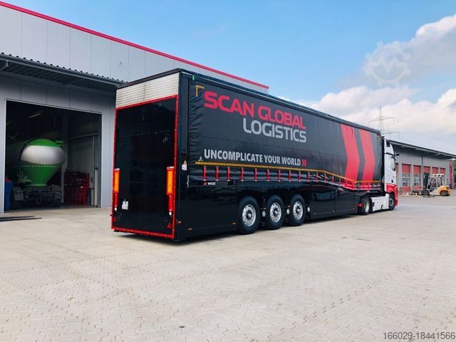 Низкорамный полуприцеп  Innenlader Zwischenlader Gabelstaplertransporter