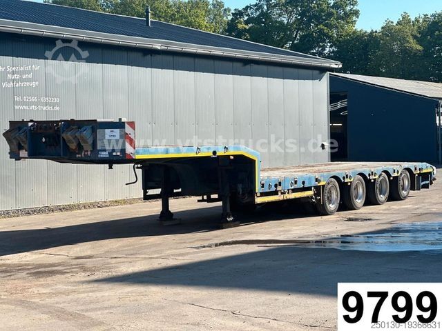 Низкорамный полуприцеп  Novatrail NT0 4.Achs Tieflader, Ausziehbar 50 t.