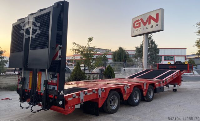 Трал низкорамный GVN Trailer 3 Axle Hydraulic Platform Lowbed