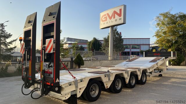 Трал низкорамный GVN Trailer 4 Axle Hydraulic Platform Lowbed