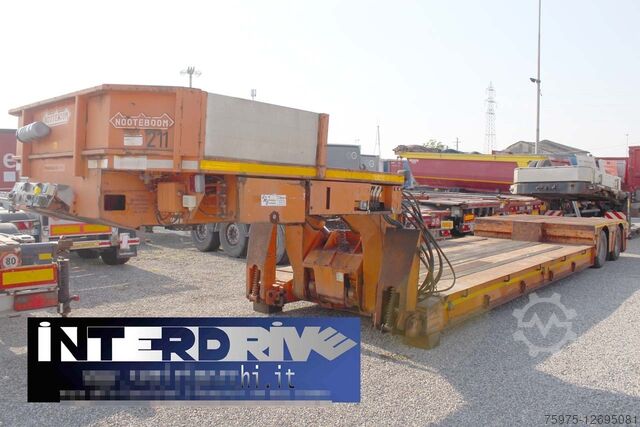 Трал Nooteboom carrellone culla 2 assi nooteboom ribassato usato