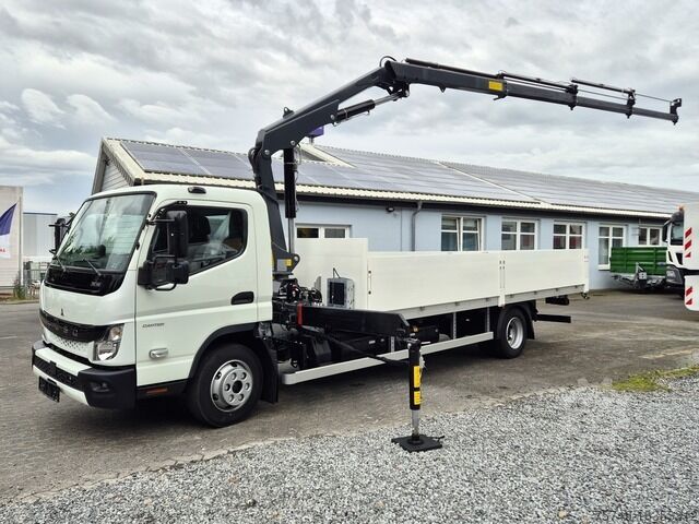 Пикап-фургон Fuso FUSO 9C18 Canter Alu Pritsche 5.5m Kran 3x hydr.