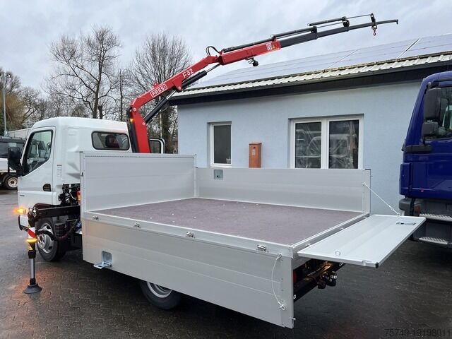Пикап-фургон Fuso 3S15 Alu Pritsche 2.80m Ladekran Funk!