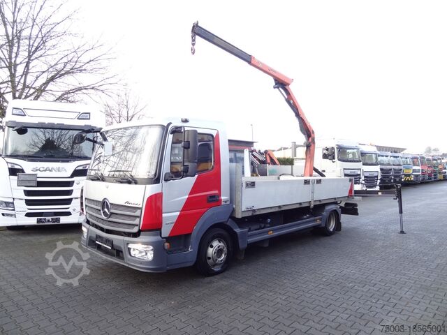 Пикап-фургон Mercedes-Benz Atego 818 Kran Palfinger 6501