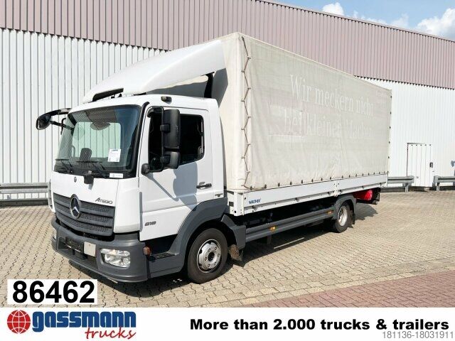 Пикап-фургон Mercedes-Benz Atego 818 L 4x2 mit Sörensen LBW