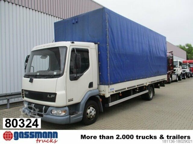 Пикап-фургон DAF DAF AE 45.150 LF 4x2, Plane Spriegel LBW