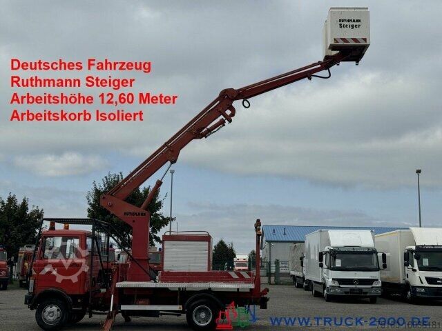 Фургон Mercedes-Benz 709 D Ruthmann Hubsteiger Arbeitshöhe 12,60 m