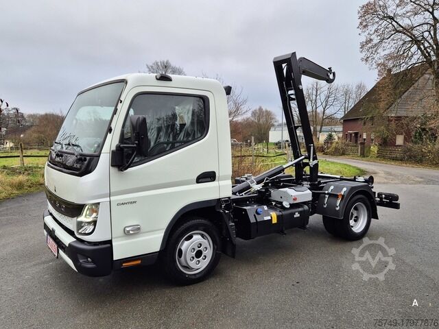 Кузовной манипулятор Telehoist Fuso 3C15 Duonic y Abrollkipper AHK 3.5T