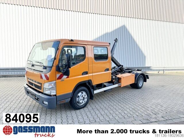 Кузовной манипулятор Telehoist Mitsubishi Canter Fuso 6C15D 4x2 Doka, City-Abroller