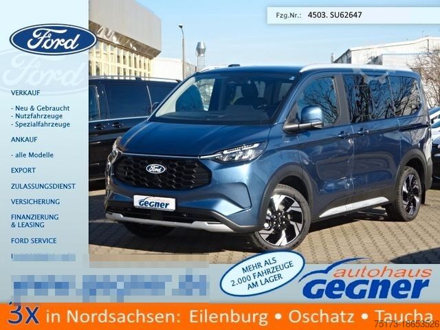 Минибус FORD Tourneo Custom Active 2.5L PHEV AHK 360Kam Pano