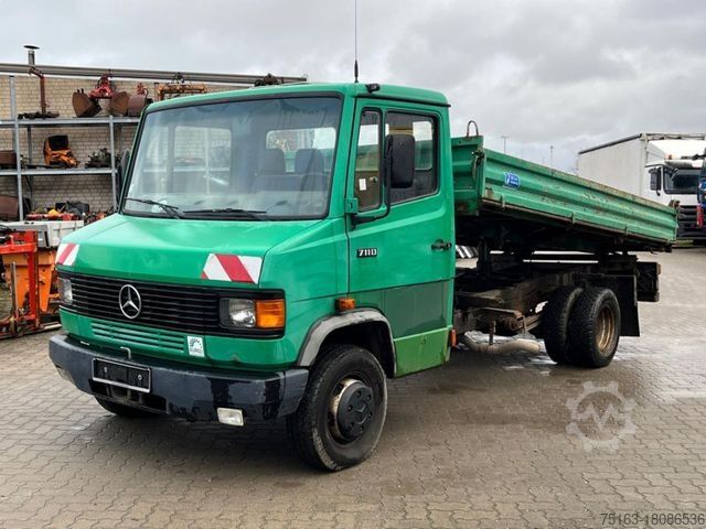 Трёхсторонний самосвальный фургон MERCEDES-BENZ Vario 711 DK 2-Achs Kipper Meiller