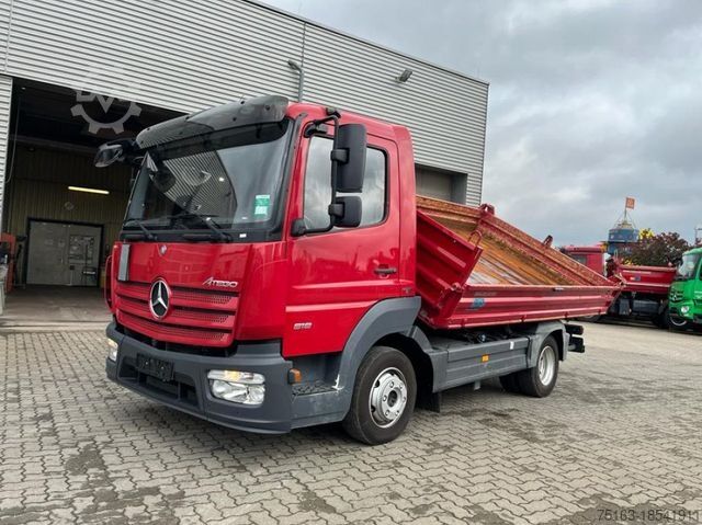 Трёхсторонний самосвальный фургон MERCEDES-BENZ Atego 818 K 2-Achs Kipper Meiller