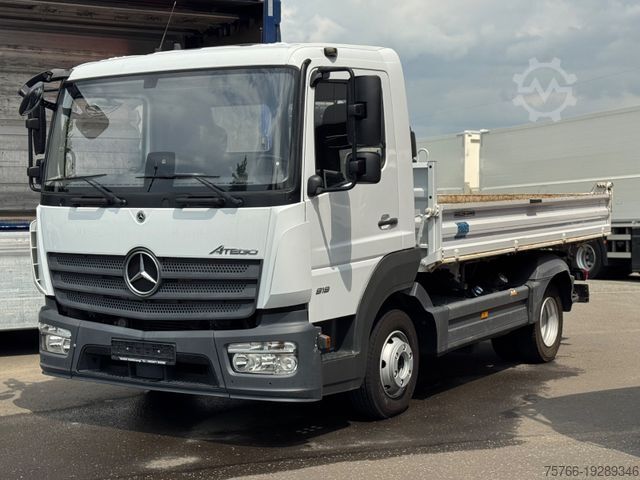 Трёхсторонний самосвальный фургон MERCEDES-BENZ ATEGO 818 / Meiller-3S / 2.9 t NUTZLAST