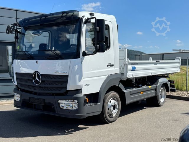 Трёхсторонний самосвальный фургон MERCEDES-BENZ ATEGO 818 / 2 x AHK / ORIGINAL KM !