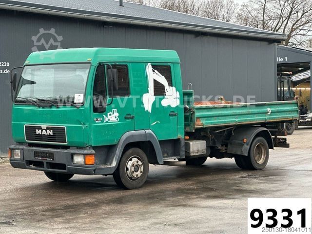 Трёхсторонний самосвальный фургон MAN 8.163 L2000 DoKa Dreiseitenkipper 7,49 t