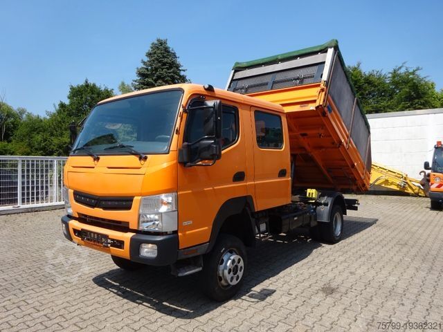 Трёхсторонний самосвальный фургон FUSO Canter Doppelkabine MEILLER 3Skipper 4x4