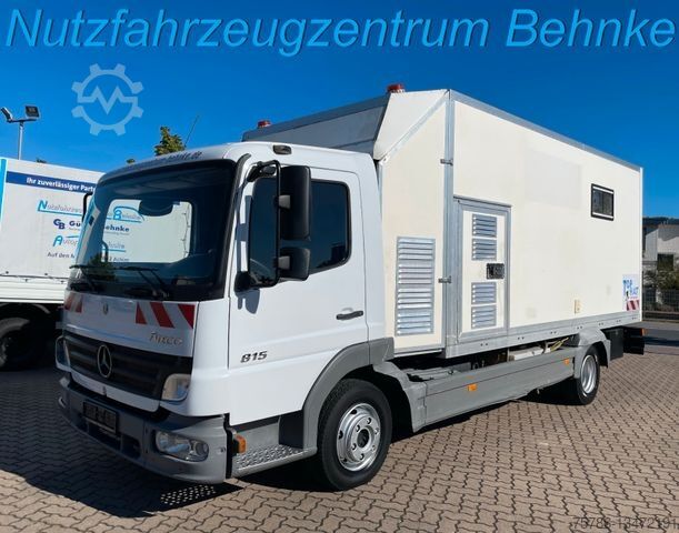 Фургон-будка MERCEDES-BENZ Atego  815 BB/ Koffer/ Kompressor/ Notstrom/ AHK