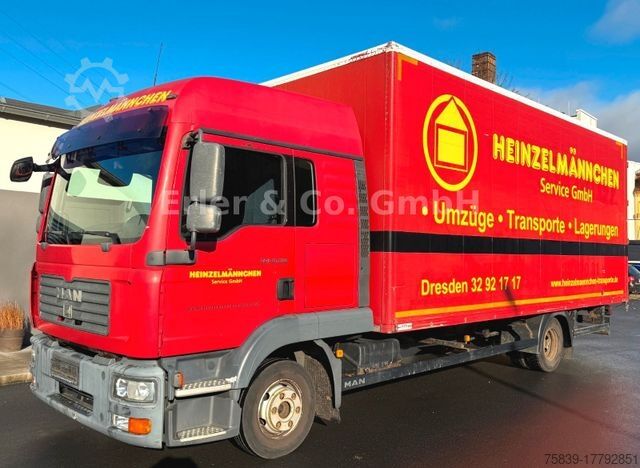 Фургон-будка MAN TGL 8.210, Klima, Standhzg., Luftfeder. hinten