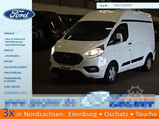 Фургон с высокой крышей FORD Transit Custom Kasten 300 L1 Trend PDC Klima
