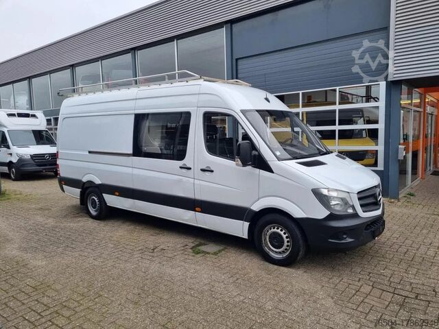 Развозной фургон с двойной кабиной Mercedes-Benz Sprinter 313 CDI L3H2 MAXI DC 6 Zitse Doka