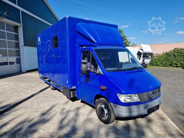 Скотовоз MERCEDES-BENZ 412 D Sprinter  Mautfrei  Koffer Rampe