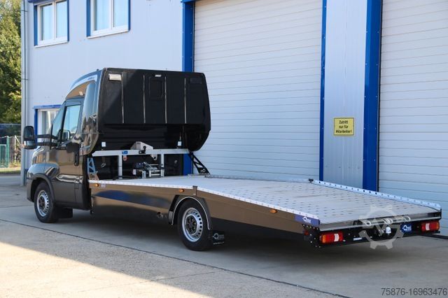 Автомобиль-фургон для перевозки автомобилей IVECO Daily 35S18HA8/P Fahrzeugtransporter BACKSLEEPER