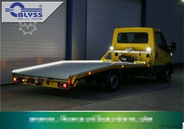 Автомобиль-фургон для перевозки автомобилей IVECO Daily Automatic,Alu- Aufbau, Voll- Luft