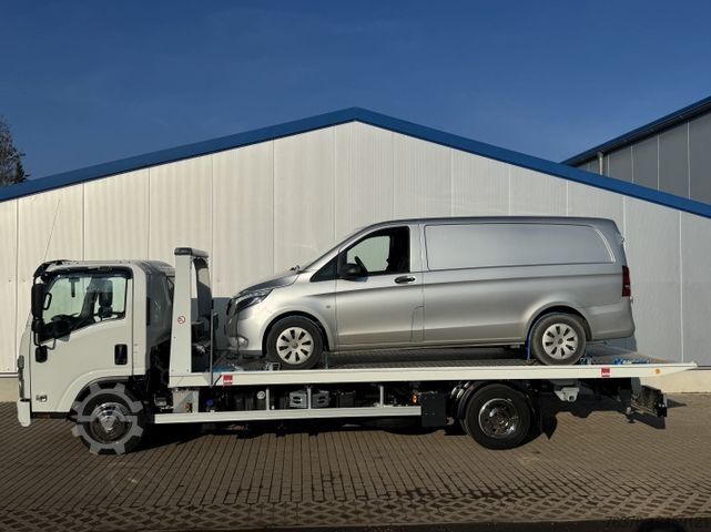 Автомобиль-фургон для перевозки автомобилей ISUZU NPR Autom. 5.2 Ltr./190 PS  mit Schiebeplateau