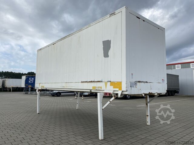 Сменный кузов фургон Krone Wechselkoffer mit Rolltor 7,45 m Glattwand