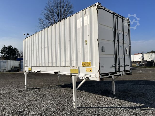 Сменный кузов фургон  BDF Wechselkoffer Wechselbrücke mit Portaltüren 7,45 m