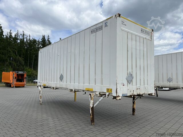 Сменный кузов фургон Kerex Jumbo BDF Wechselkoffer 7.82 m mit Rolltor