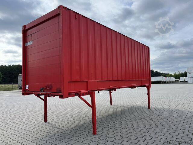 Сменный кузов фургон Other BDF Wechselkoffer mit Rolltor 7,45 m kran- und stapelbar