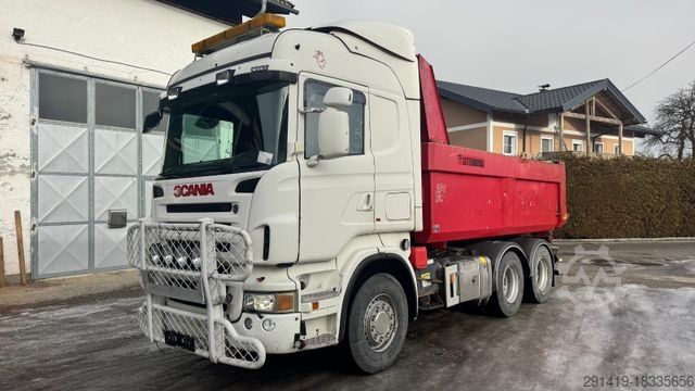 Грузовой автомобиль большой грузоподъёмности SCANIA R560 V8 6x4 Euro 4 Rückmulde + Zgm Bj 2007