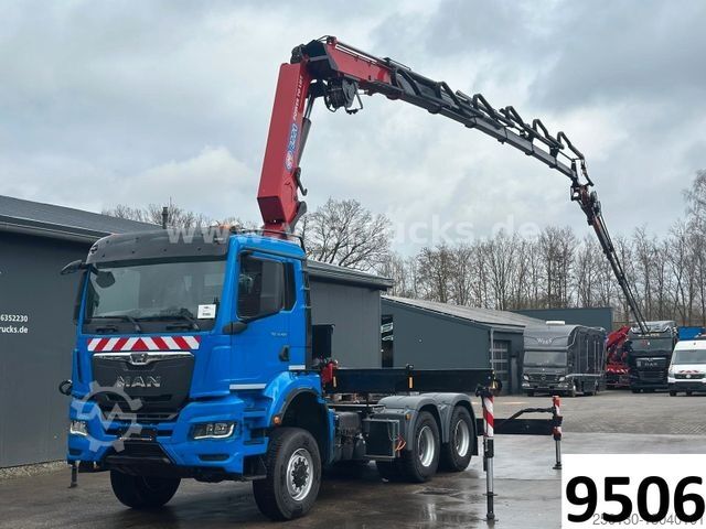 Грузовой автомобиль большой грузоподъёмности MAN TGS 33.470 6x6 mit HMF 3220 Ladekran