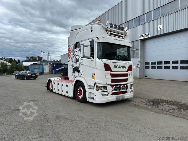 Стандарт-СЗМ Scania R540 4x2 Truck w/ Stiholt construction.