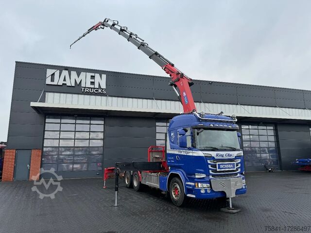 Scania R 450 LB 6x2 Euro 6 HMF 5020-K6 + JIB FJ 1000-K5 Scania R 450 LB 6x2 Euro 6 HMF 5020-K6 + JIB FJ 1000-K5