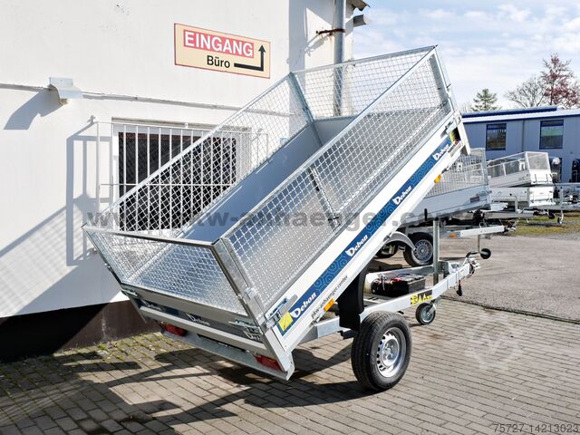 Самосвал Cheval Liberté CHEVAL LIBERTE PW0LUX 1500kg 250x155x85cm Rückwärtskipper mit Gitteraufsatz