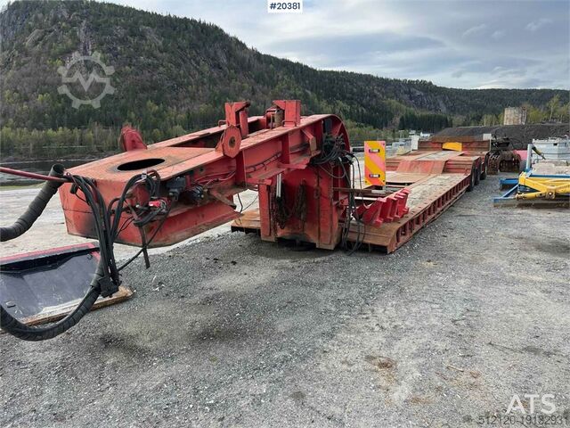 Трехосная тележка Hafo для колодцев и т.д. Hafo 3 axle Well trolley ect